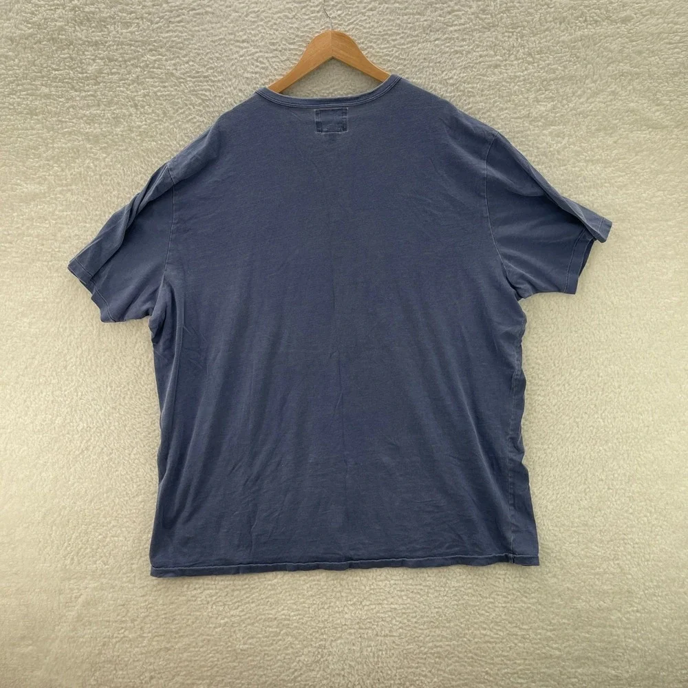 Polo Ralph Lauren Denim Supply Shirt Mens 3XLT Blue Tee T-Shirt Eagle Preppy Y2K